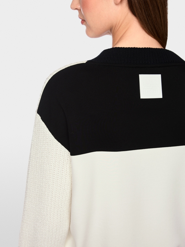 ‘Knitted in Germany’ sporty jumper