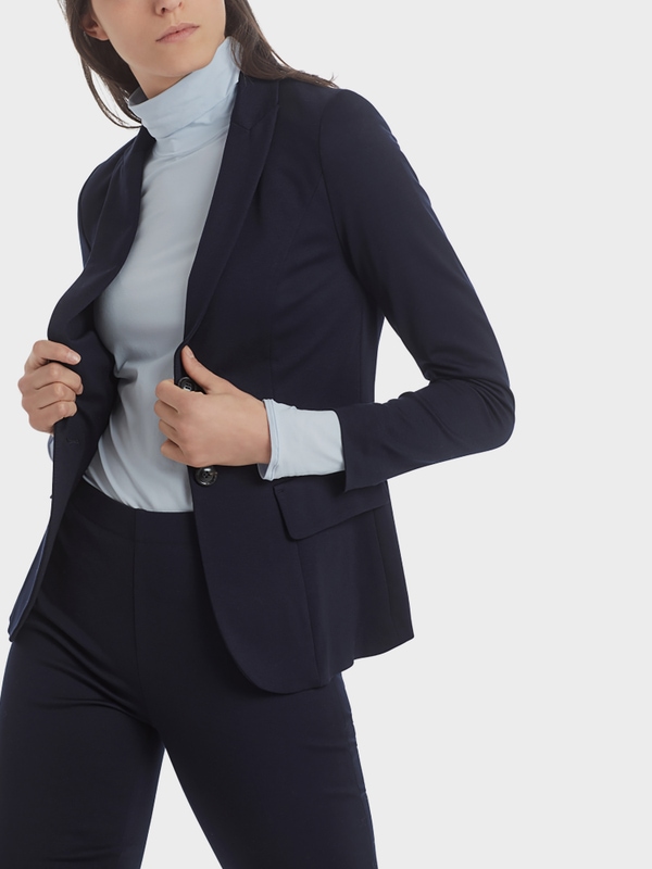 Smalle jerseyblazer