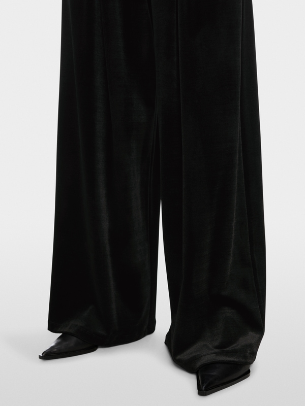 Hose aus Samt-Jersey Modell WINNIPEG
