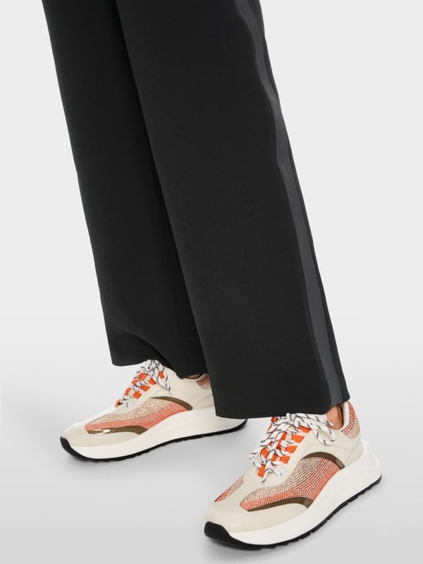 Modèle WUSU - Pantalon à enfiler avec taille haute