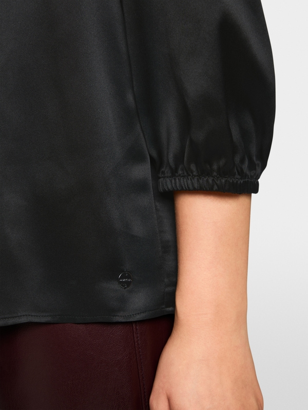 Lockere Seidenbluse
