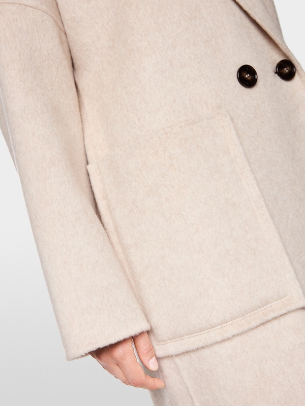 Manteau oversize luxueux