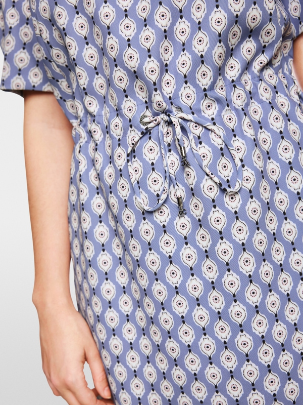 T-Shirt-Kleid mit Tunnelzug