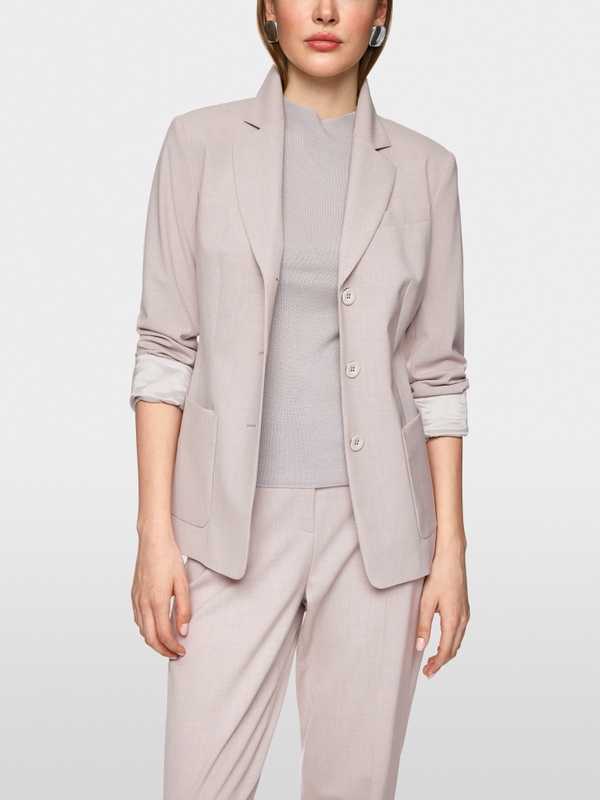 Blazer met opgestikte zakken