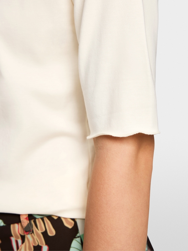 T-shirt à manches mi-longues