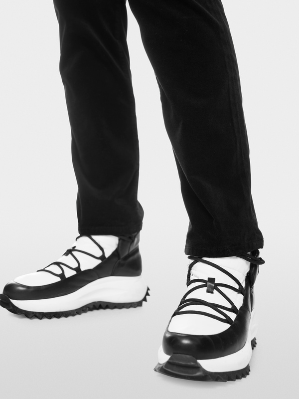 SIENA slim fit velvet pull-on trousers