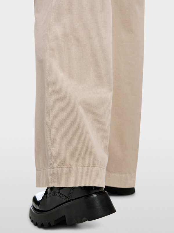 Cordhose WARRI mit Bügelfalten