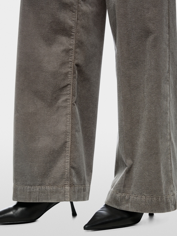 WARRI corduroy trousers with creases