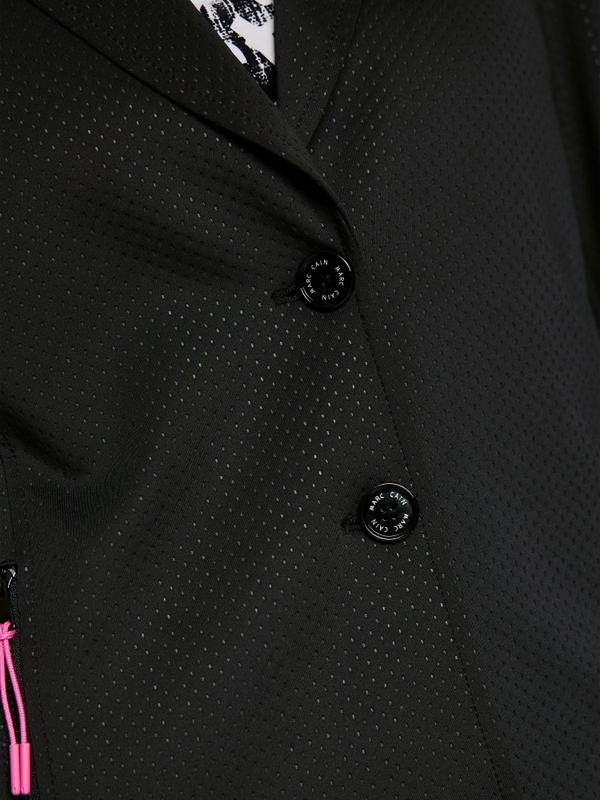 Blazer sportif effet résille