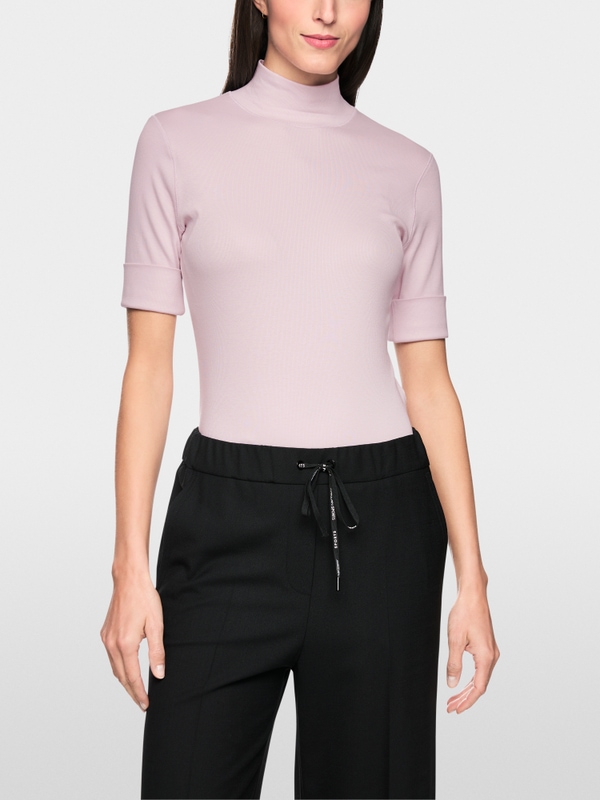 Basic shirt van stretchkatoen