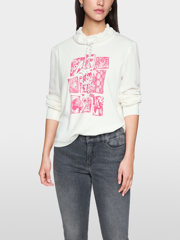 Blouse met opdruk