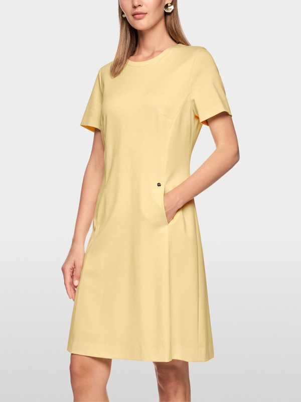 Jurk van viscose-stretch