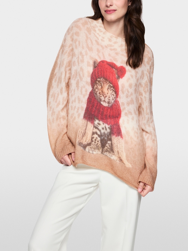 Pull de Noël tricoté en Allemagne