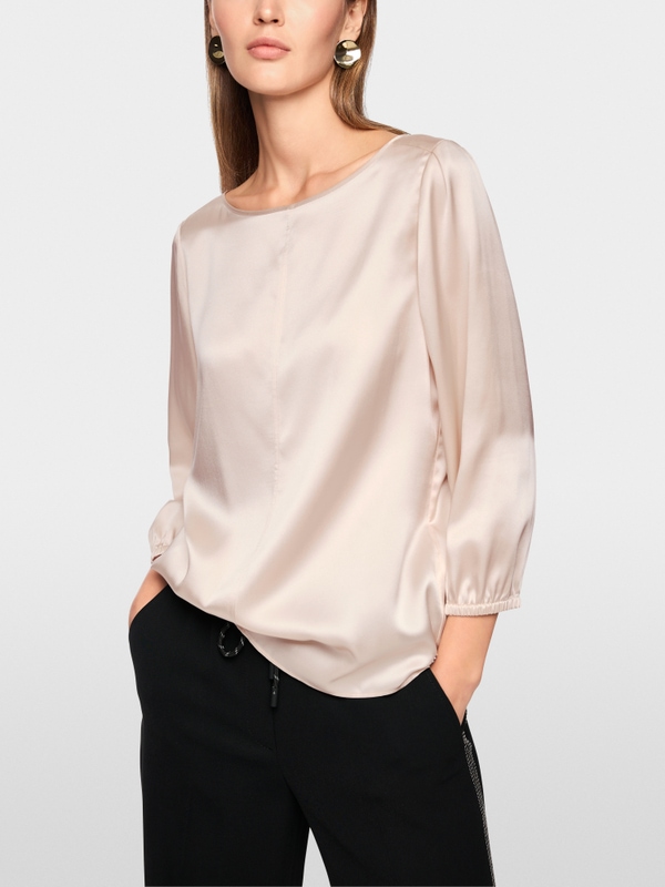 Polo en coton côtelé uni