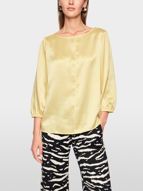 Polo en coton côtelé uni