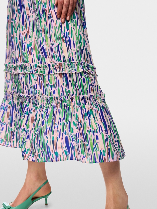‘Rethink Together’ confetti print dress