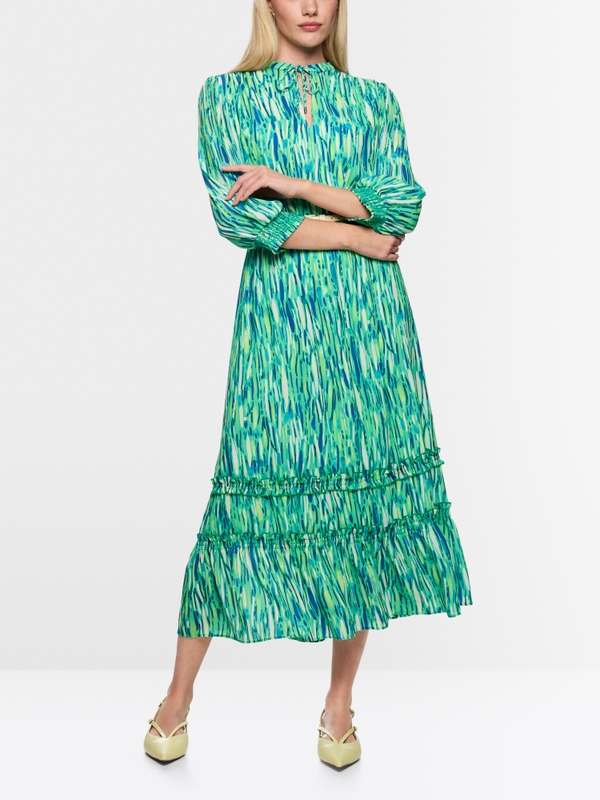 ‘Rethink Together’ confetti print dress