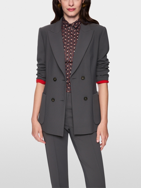 Blazer à double boutonnage