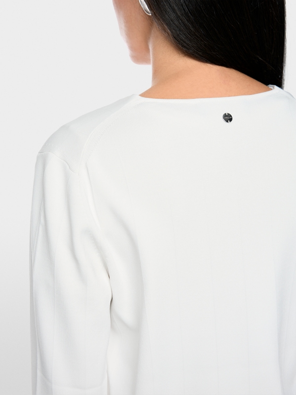 Cardigan with cut-out details