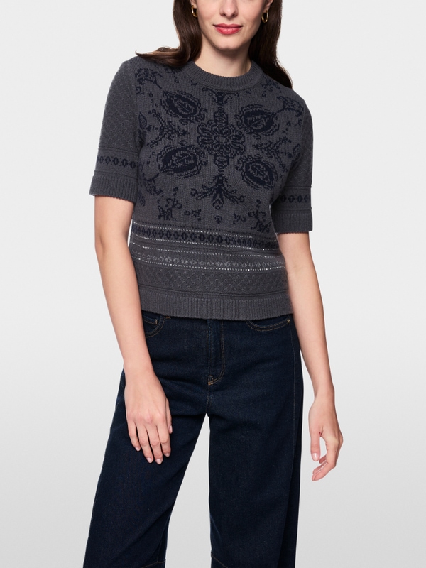 Pull à motif cachemire Rethink Together