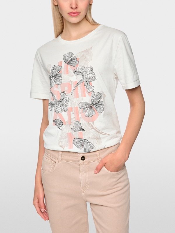 T-shirt à col rond « Rethink Together »