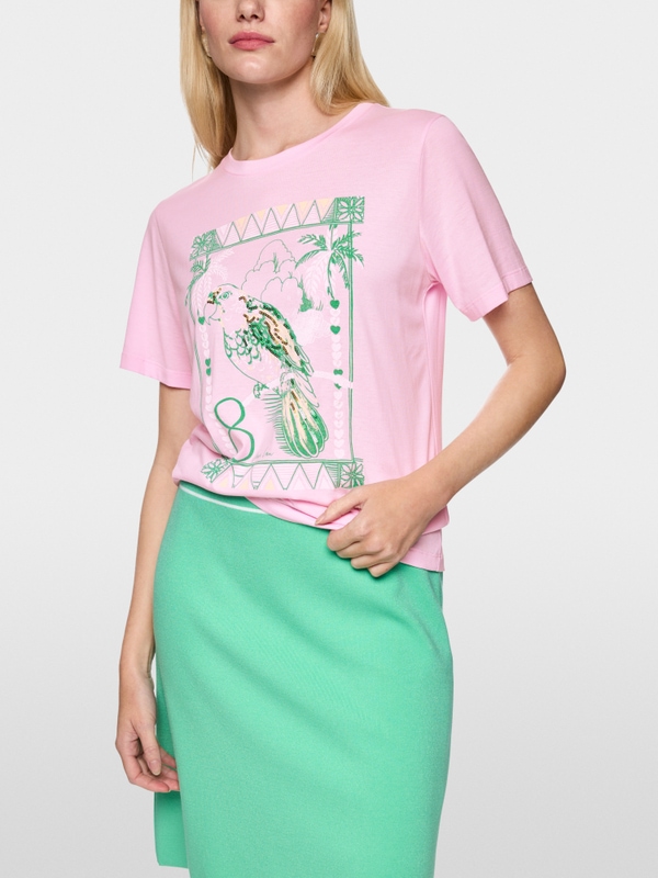 T-shirt avec motif oiseau « Rethink Together »