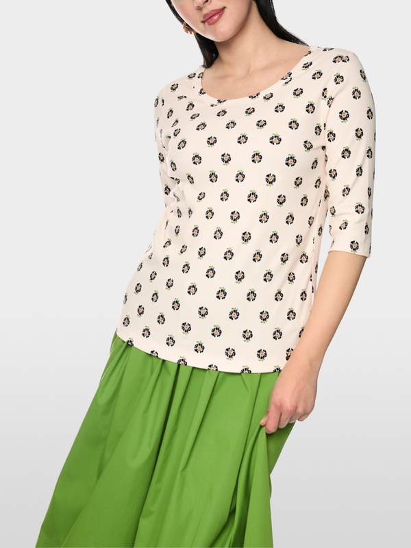 Stretch cotton shirt