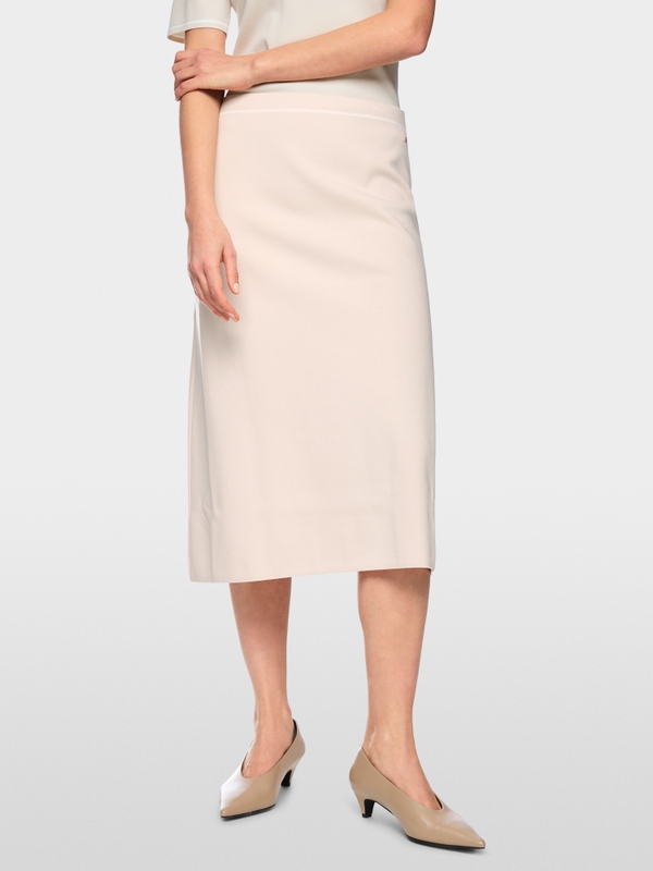 Jupe midi en maille fine "Rethink Together"