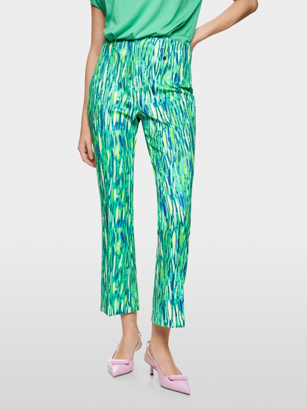 FORLI scuba jersey trousers