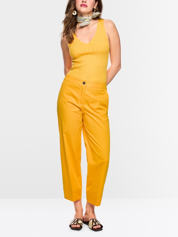 RENTON cotton blend trousers