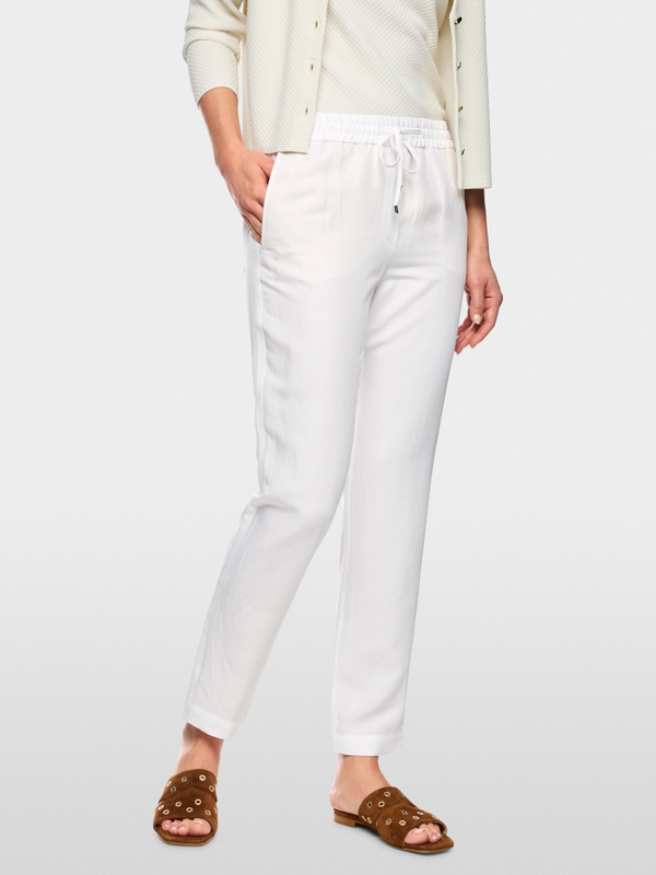 RHODOS viscose-linen jogging trousers