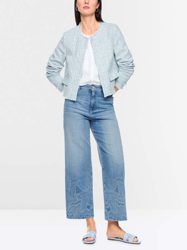 WIGAN jeans with paisley pattern