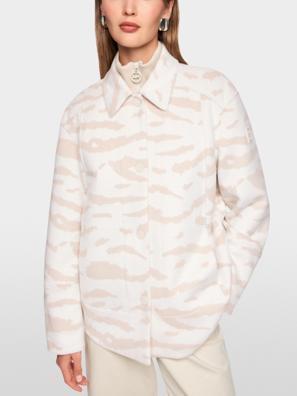 Chemise à imprimé animalier