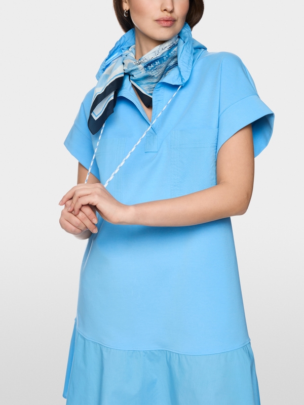 Robe chemise à capuche