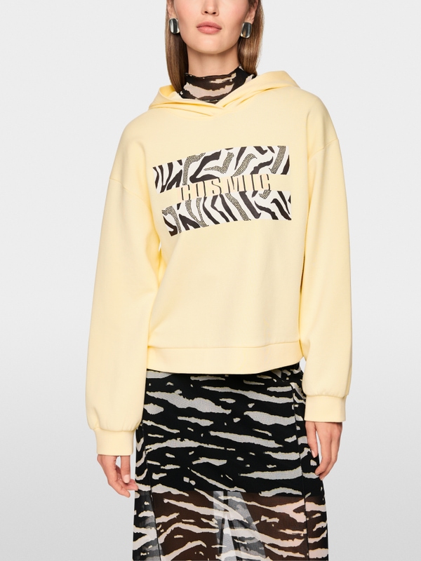 Sweat-shirt à imprimé animalier