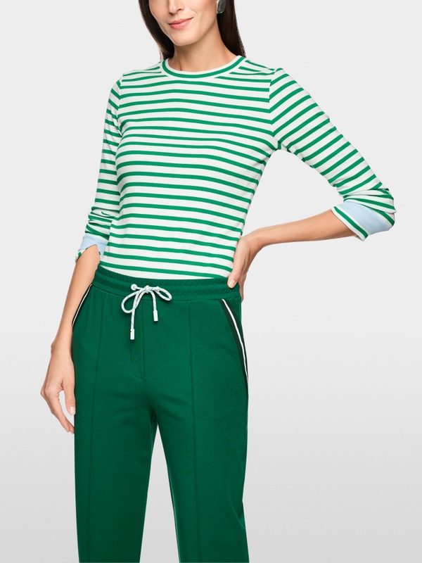 Slim-fit striped shirt