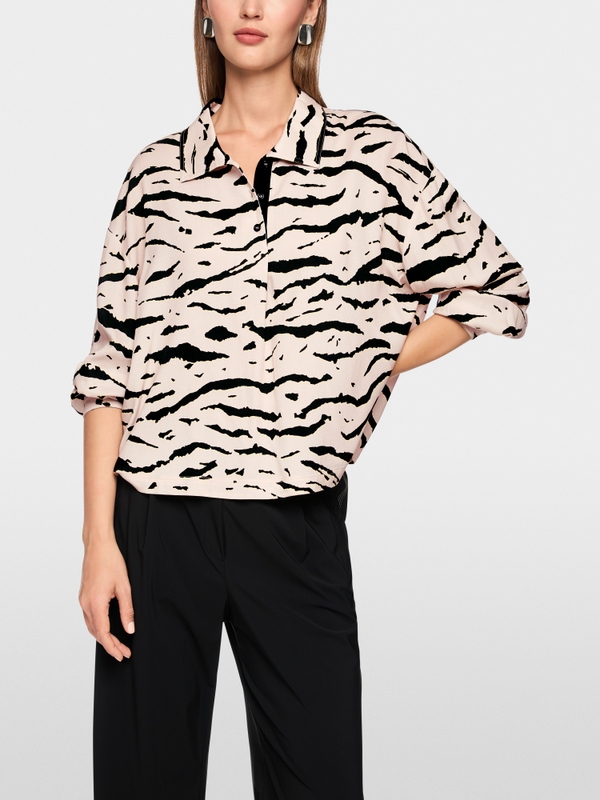 Chemisier avec imprimé « Rethink Together »