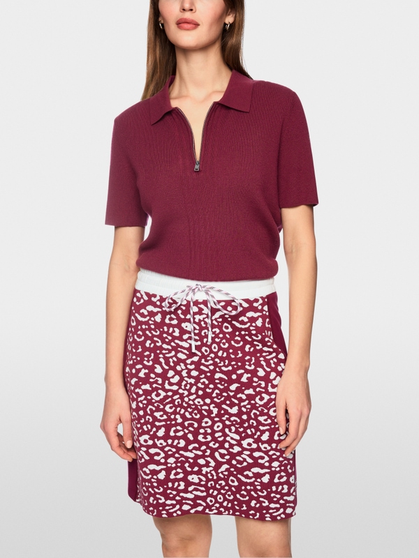 ‘Rethink Together’ knitted polo shirt