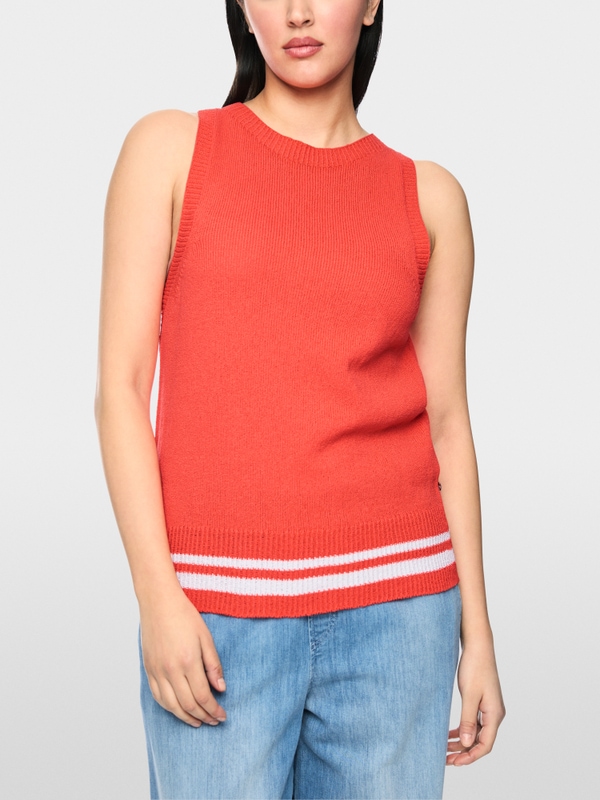 Knitted top ‘Rethink Together’