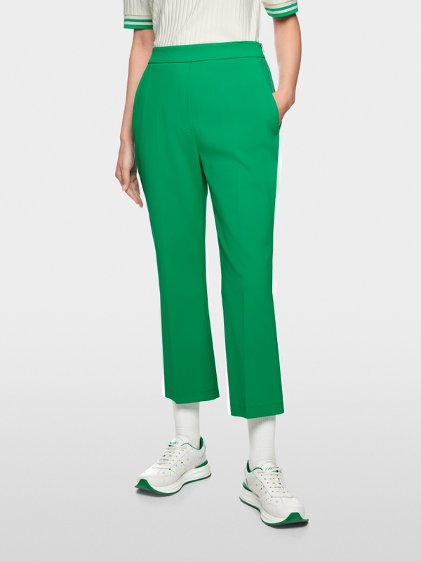 FUYU trousers with side zip