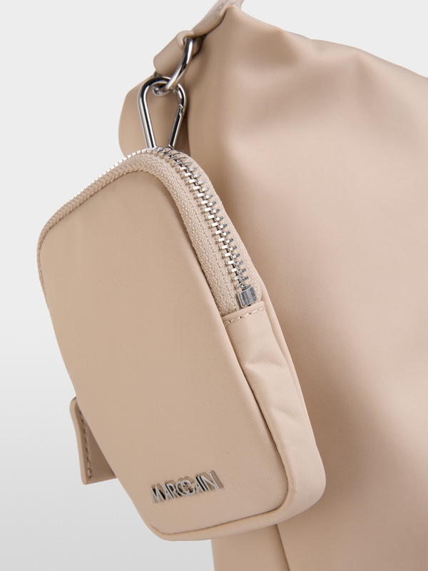 ‘Rethink Together’ nylon shoulder bag