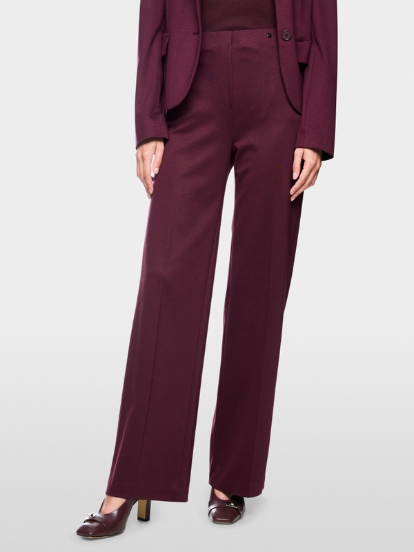 WINDER stretch viscose pull-on trousers