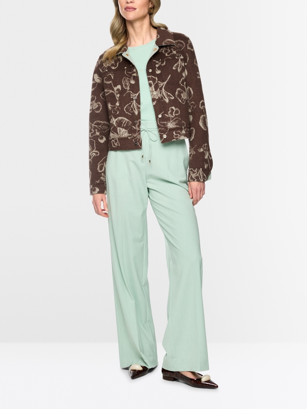 Luxurious reversible wool jacket