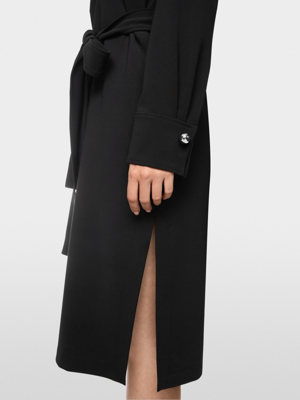 Robe chemise mi-longue