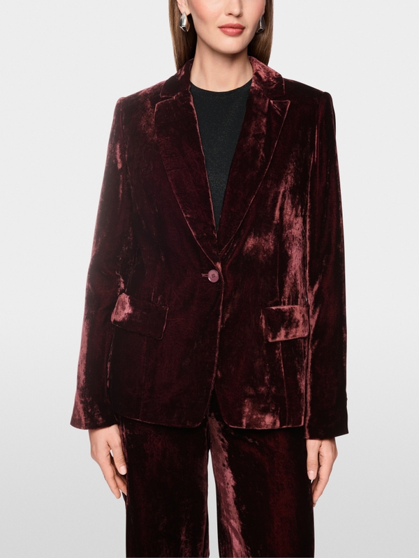 Blazer en velours 