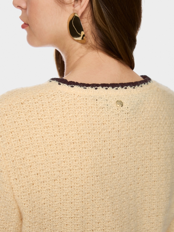 “Knitted in Germany” coutoure cardigan