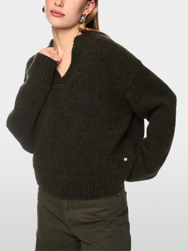 ‘Knitted in Germany’ chunky knit jumper