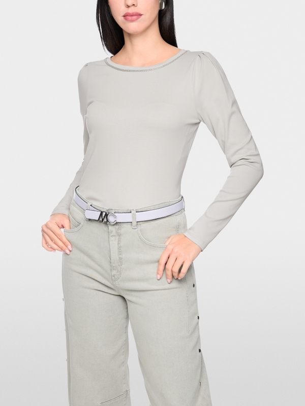 T-shirt avec détail chaîne