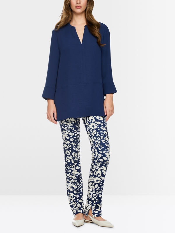 Loose tunic-style blouse