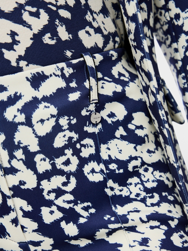 Pantalon en tissu SYDNEY à imprimé